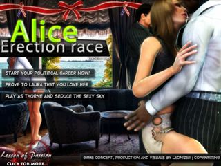 Fucking hot adult games online called Alice Erection Race