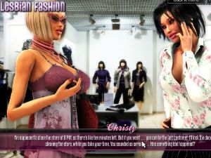 Sexy hot lesbians make lustful love in a game