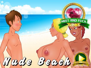 Beach nude girls in naked girl games