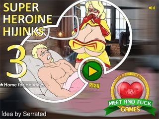 Super Heroine Hijinks 3 sexy hentai game with super heroine hentai fuck