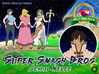 Catfight porn game with sexy catfight in Super Smash Bros Sexual Melee