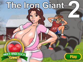 Hentai giant cock in Iron Giant 2 sex game by Meet and Fuck