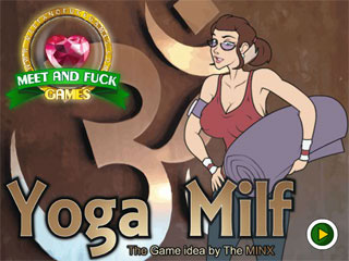 Play yoga sex game with yoga sex and MILF fuck